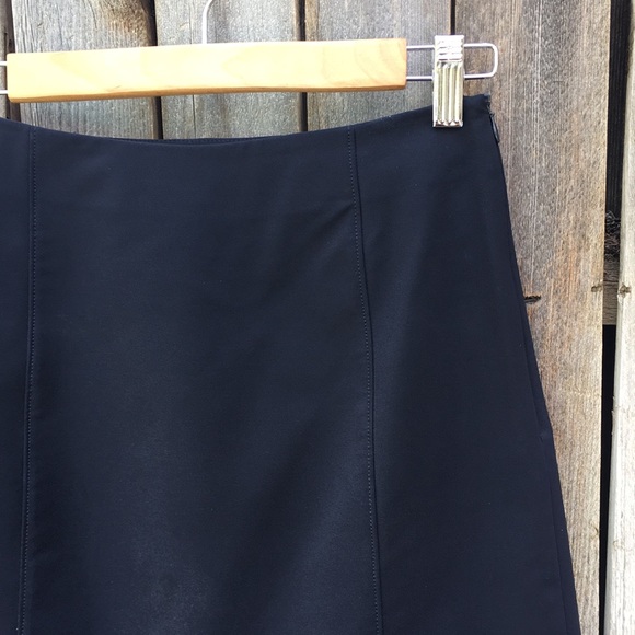 Prada Vintage Pencil Techno Stretch Skirt Blue 38 - Picture 5 of 12